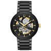 Thumbnail Image 0 of Men's Bulova Modern Automatic Black IP Watch with Skeleton Dial (Model: 98A203)