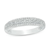 Thumbnail Image 1 of 1/5 CT. T.W. Diamond Three Row Anniversary Band in Sterling Silver