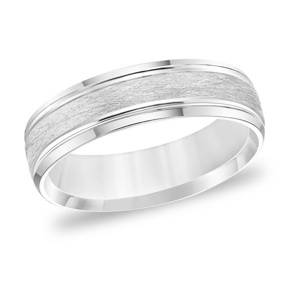 Zales men's wedding bands on sale white gold