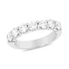 Thumbnail Image 1 of 1-1/2 CT. T.W. Diamond Seven Stone Anniversary Band in 14K White Gold