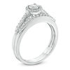 Thumbnail Image 2 of 1/3 CT. T.W. Diamond Frame Bridal Set in 10K White Gold