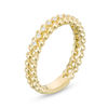 Thumbnail Image 2 of 1/15 CT. T.W. Diamond Beaded Anniversary Band in 10K Gold