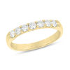 Thumbnail Image 1 of 1/2 CT. T.W. Diamond Seven Stone Anniversary Band in 14K Gold (G/SI2)