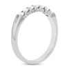 Thumbnail Image 2 of 1/4 CT. T.W. Diamond Seven Stone Anniversary Band in 14K White Gold