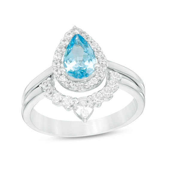 Blue Topaz Engagement Rings Zales Blue Topaz Engagement Rings Zales