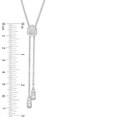 Diamond sales bolo necklace