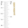 Thumbnail Image 3 of 1/5 CT. T.W. Diamond Vintage-Style Hoop Earrings in 10K Gold