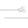 Thumbnail Image 2 of Adjustable 020 Gauge Rope Chain Necklace in Sterling Silver - 22&quot;