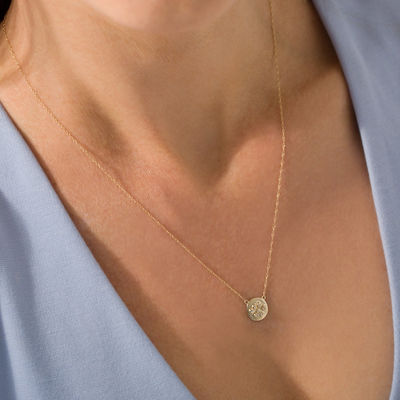 diamond paw pendant
