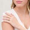 Thumbnail Image 2 of 1/3 CT. T.W. Composite Diamond Double Cushion Frame Vintage-Style Bridal Set in 10K Gold