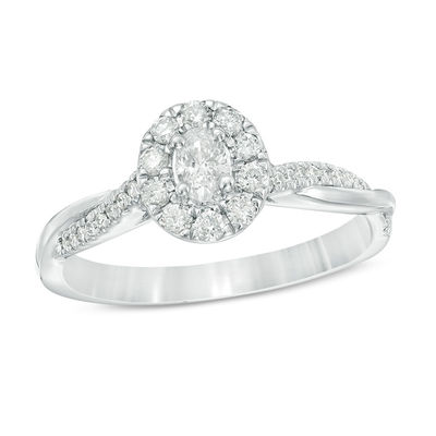 zales twist engagement ring