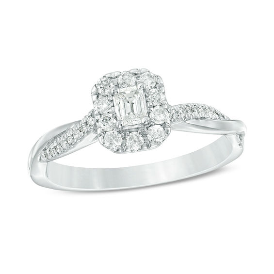 zales twist engagement ring