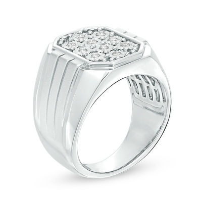 Sterling Silver Signet Ring Sz 10