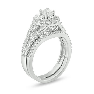 Dazzlingrock Collection 14K 6 MM Cushion Gemstone & Round Diamond Ladies Bypass Bridal Engagement Ring White Gold Dazzlingrock Collection 14K 6 MM Cushion Gemstone & Round Diamond Ladies Bypass Bridal Engagement Ring White Gold