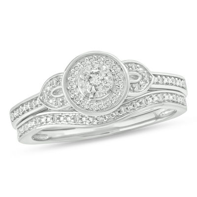 Art deco style wedding rings
