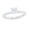 Thumbnail Image 1 of 1 CT. T.W. Certified Diamond Engagement Ring in 14K White Gold (I/I1)