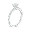Thumbnail Image 2 of 1 CT. T.W. Certified Diamond Engagement Ring in 14K White Gold (I/I1)