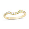 Thumbnail Image 1 of 1/6 CT. T.W. Diamond Contour Band in 14K Gold