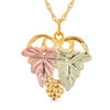Thumbnail Image 1 of Black Hills Gold Heart-Shaped Vine Pendant