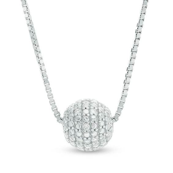 Effervescence Necklace with Dancing Diamonds