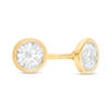 Thumbnail Image 0 of 1/2 CT. T.W. Diamond Solitaire Stud Earrings in 14K Gold