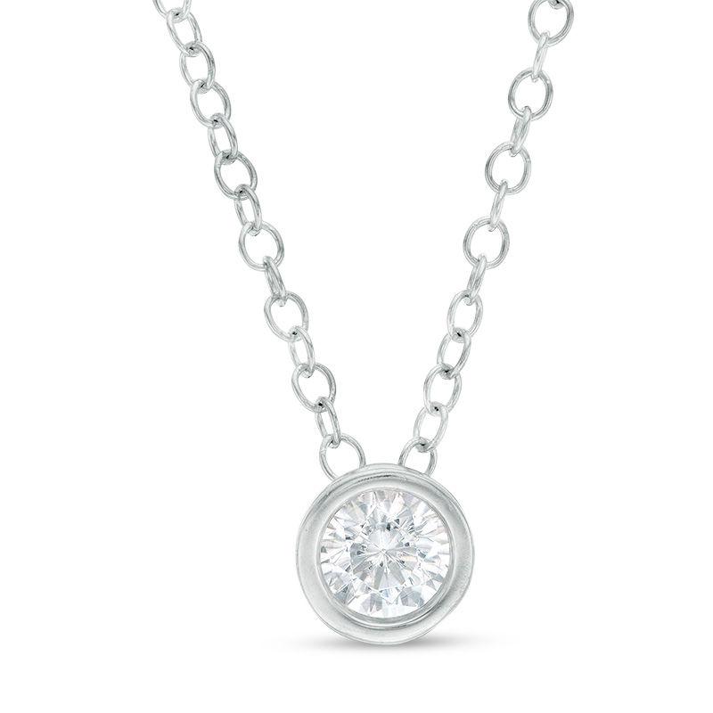 Zales 1 Ct. Diamond Solitaire Pendant