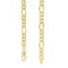 Thumbnail Image 2 of Made in Italy Men's 6.1mm Curb Chain Necklace in Hollow 10K Gold - 22"