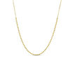Thumbnail Image 1 of Made in Italy Diamond-Cut Beaded Choker Necklace in 14K Gold - 16"