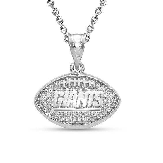 Nfl Team Football Pendant In Sterling Silver Select 20 Nfl Team Football Pendant In Sterling Silver Select 20