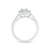 Thumbnail Image 5 of 1/2 CT. T.W. Diamond Heart Frame Three Piece Bridal Set in 10K White Gold