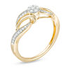 Thumbnail Image 3 of 1/5 CT. T.W. Composite Diamond Ring in 10K Gold