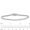 Thumbnail Image 3 of 1 CT. T.W. Diamond Tennis Bracelet in 10K White Gold