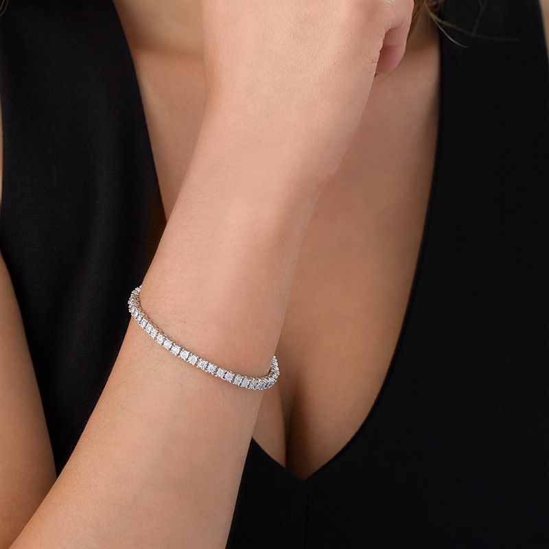 Main Image 2 of 2 CT. T.W. Diamond Tennis Bracelet in 10K White Gold