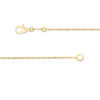 Thumbnail Image 2 of Teardrop Dangle Station Necklace in 10K Gold