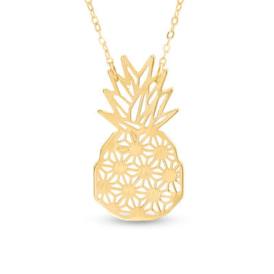Zales pineapple necklace 49uj639v ze
