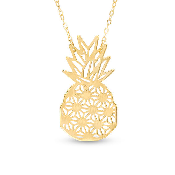 Zales on sale pineapple necklace