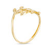 Thumbnail Image 2 of Diamond-Cut Tree Branch Bypass Ring in 10K Gold