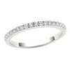 Thumbnail Image 0 of 1/3 CT. T.W. Diamond Wedding Band in 10K White Gold