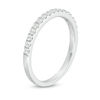 Thumbnail Image 2 of 1/3 CT. T.W. Diamond Wedding Band in 10K White Gold