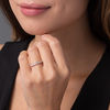 Thumbnail Image 2 of 1 CT. T.W. Diamond Wedding Band in 10K Rose Gold