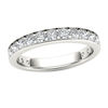 Thumbnail Image 1 of 1 CT. T.W. Diamond Wedding Band in 10K White Gold