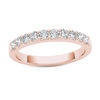 Thumbnail Image 1 of 1/2 CT. T.W. Diamond Wedding Band in 10K Rose Gold
