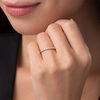 Thumbnail Image 2 of 1/2 CT. T.W. Diamond Wedding Band in 10K Rose Gold