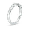 Thumbnail Image 3 of 3/4 CT. T.W. Diamond Seven Stone Anniversary Band in 10K White Gold