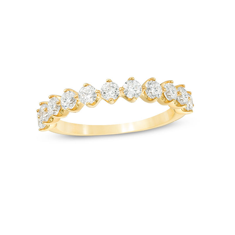 Main Image 1 of 1 CT. T.W. Diamond Wedding Band in 10K Gold