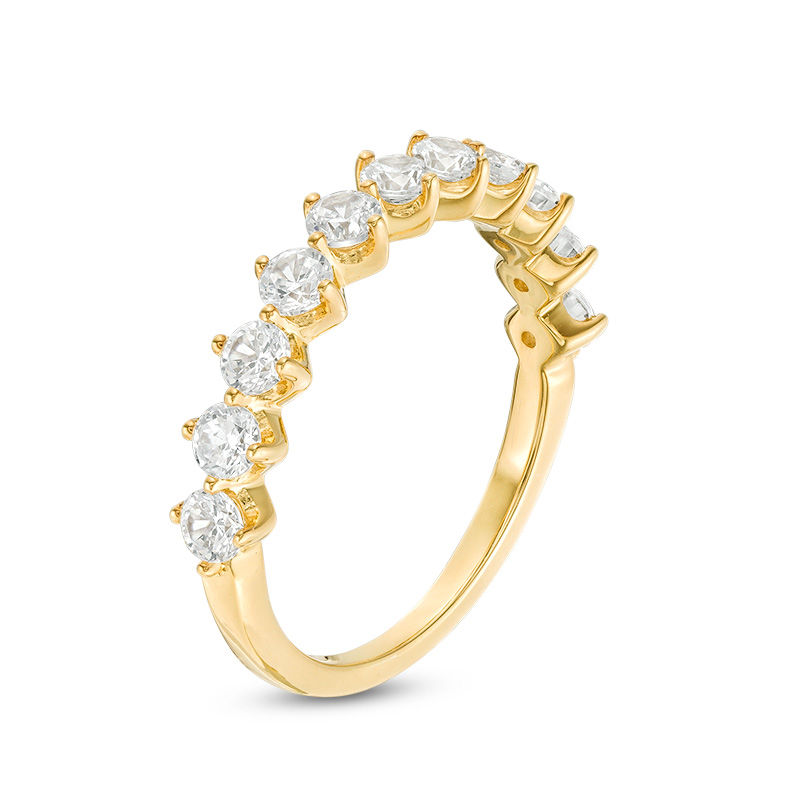 Main Image 3 of 1 CT. T.W. Diamond Wedding Band in 10K Gold