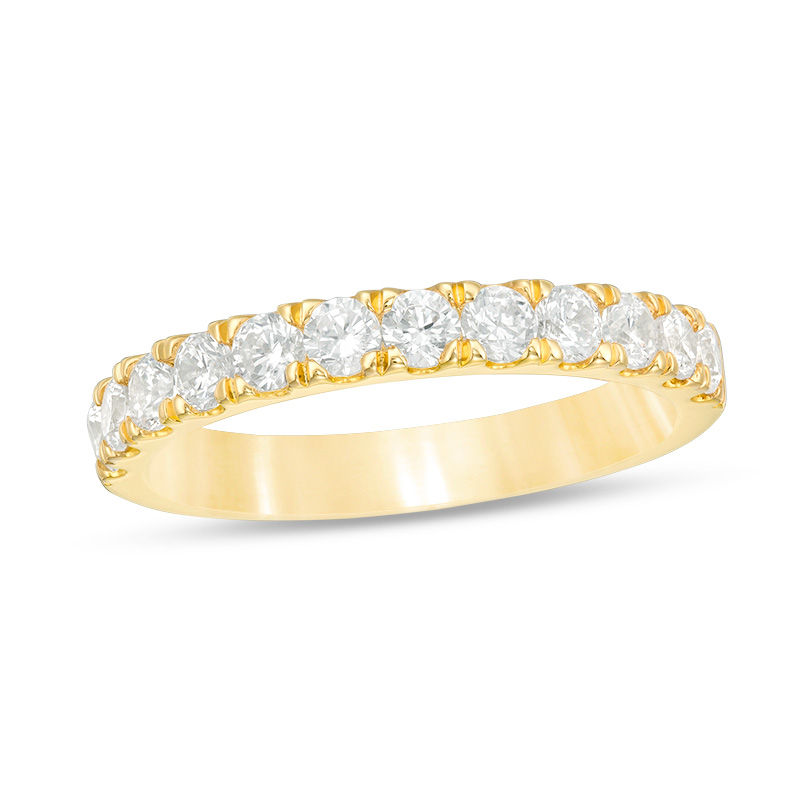 Main Image 1 of 7/8 CT. T.W. Diamond Wedding Band in 10K Gold