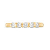 Thumbnail Image 4 of 1/2 CT. T.W. Diamond Five Stone Vertical Bar Anniversary Band in 10K Gold