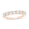 Thumbnail Image 1 of 1 CT. T.W. Diamond Seven Stone Anniversary Band in 10K Rose Gold