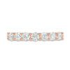 Thumbnail Image 4 of 1 CT. T.W. Diamond Seven Stone Anniversary Band in 10K Rose Gold